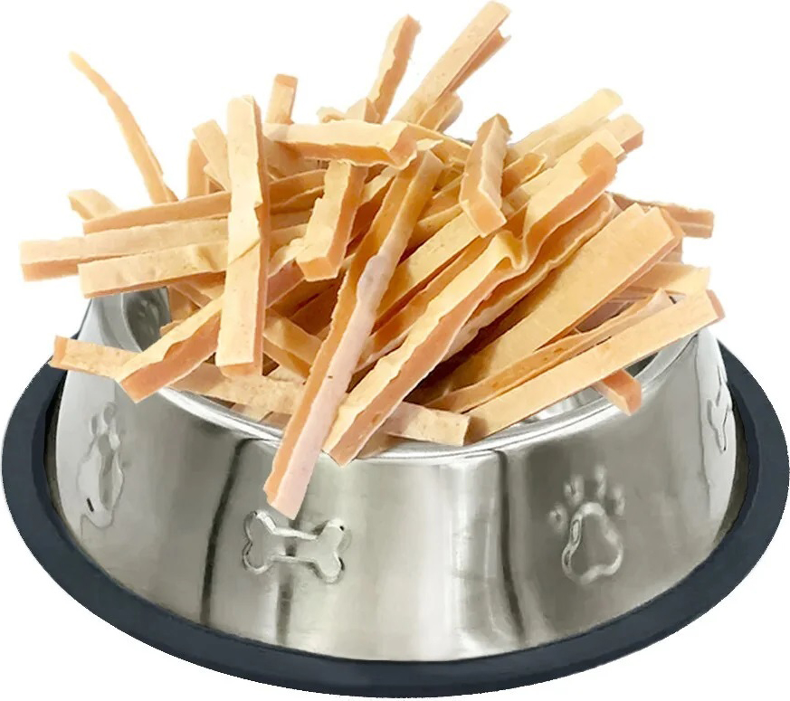 Лакомства полувлажные для собак Lucky Star сэндвич-палочки из курицы и трески 85 г