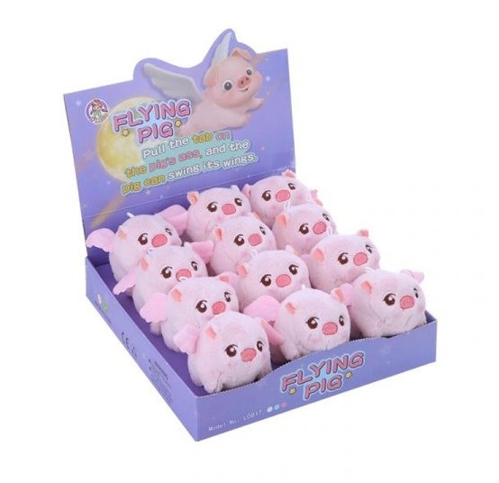 Іграшка м'яка інтерактивна Qunxing Toys Свинка L0817