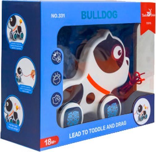 Игрушка-каталка Бульдог 331