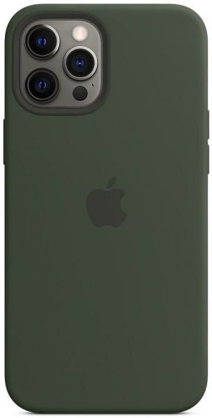 Чохол-накладка Apple iPhone 12 Pro Max Silicone Case with MagSafe Cypress Green (MHLC3ZE/A)