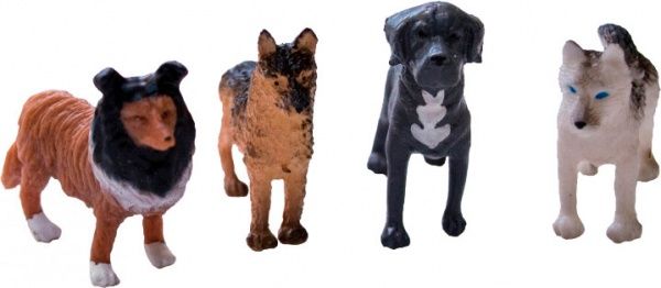 Мини-фигурка POCKET BOX Мягкие собаки PB6703 