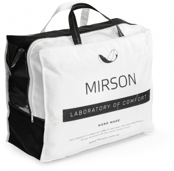 Ковдра вовняна Mikrosatin Gold Woolen Hand Made 169 зима (2200000460455) 140x205 см MirSon