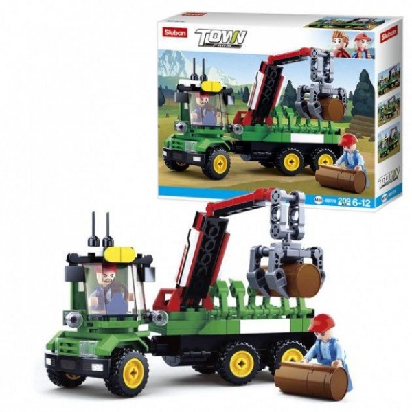 Конструктор Sluban M38-B0778 Town Подъемный кран