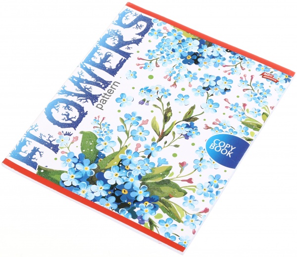 Тетрадь школьная с глитером 48 листов в клеточку в ассортименте Мечты сбываются