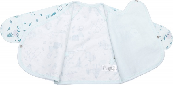 Комплект дитячого одягу Фламінго ясельний блакитний р.56 695-007 