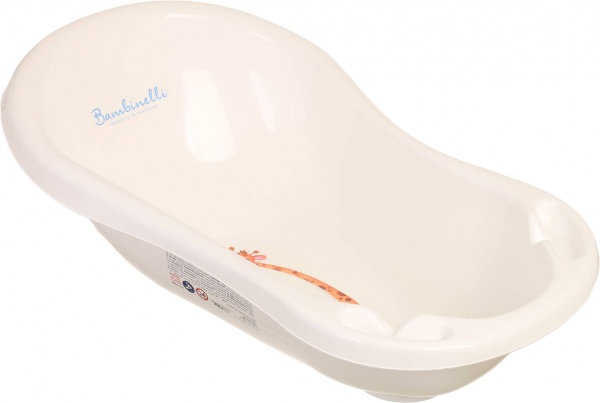 Ванночка Bambinelli біла 84x48x28 см 