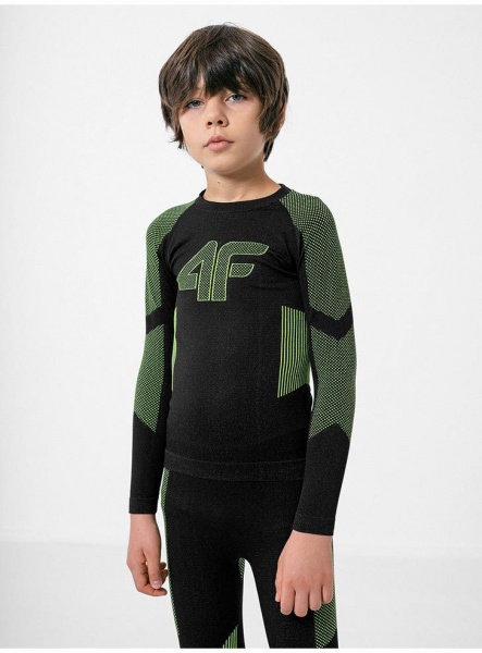 Комплект термобілизни 4F SEAMLESS UNDERWEAR JBIMB001A HJZ22-JBIMB001A-20S р.164 чорний