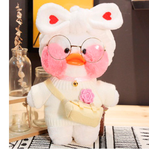 М'яка іграшка WORLD TOP DEVELOPMENT LTD Качечка 25 см мультиколор DK-5