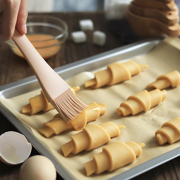 Щіточка-лопатка для випічки двостороння Smart Kitchen by Flamberg Affection Milk tea 27 см