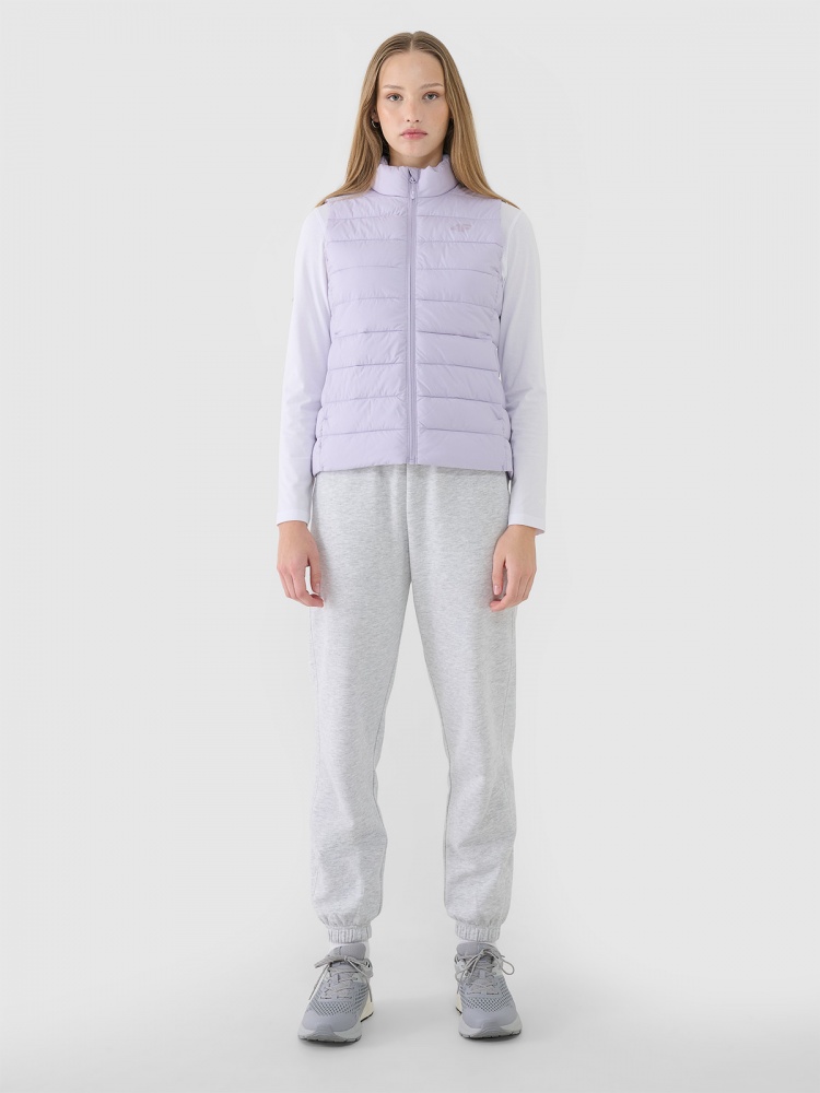 Жилет 4F VEST JACKET F181 4FWSS25TVJAF181-52S р.S сиреневый