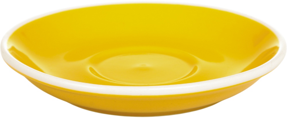 Блюдце Origami Horeca Barista 12 см желтое