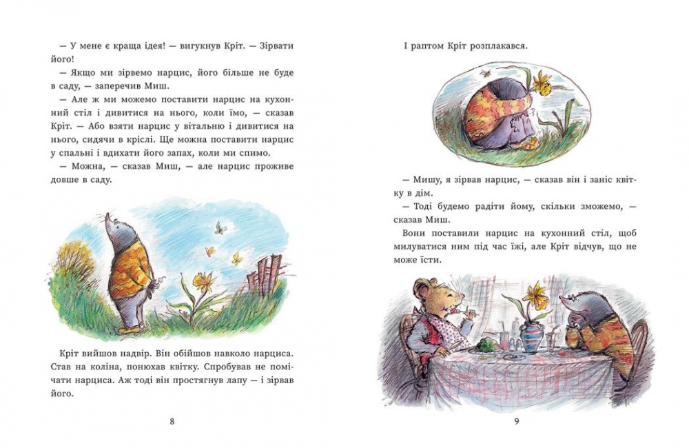 Книга Джойс Данбар «Миш і Кріт: Миш і Кріт зустрічають несподіванки» 978-617-09-9671-8