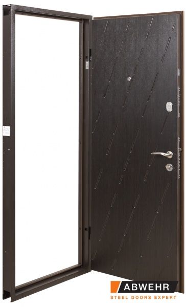 Двері вхідні Abwehr АМ-404 096П (В) Kale2 венге 2050x960мм праві
