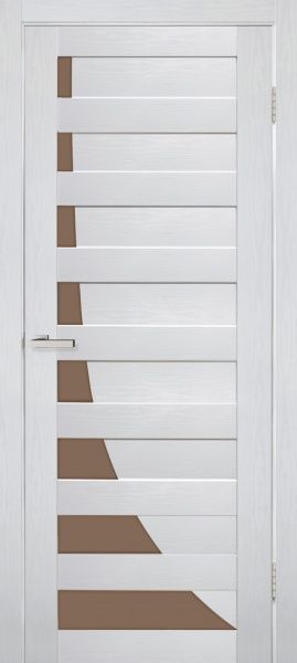 Дверное полотно ОМиС Париж ПО 800 мм ясень перламутр 