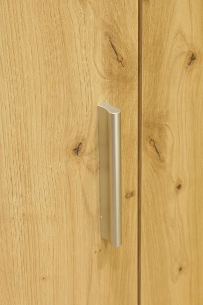 Шкаф Риека Р-ШКЯ2 1502х560х2065 мм дуб артизан/белый 