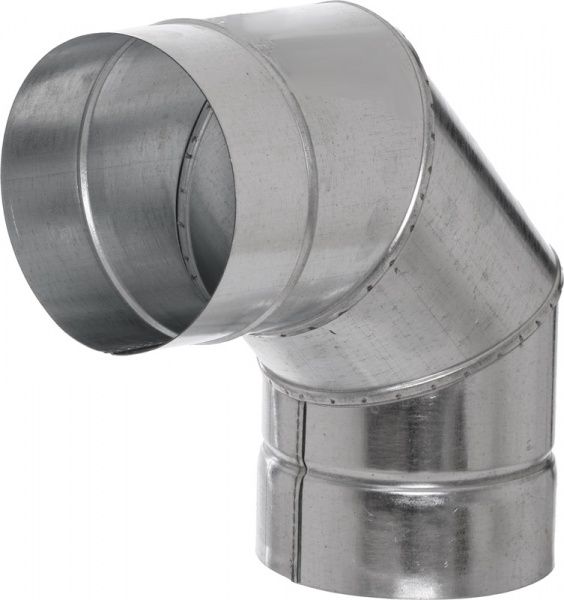 Коліно моно 0,55 мм оц Ф150 мм 90°Versia-Lux 