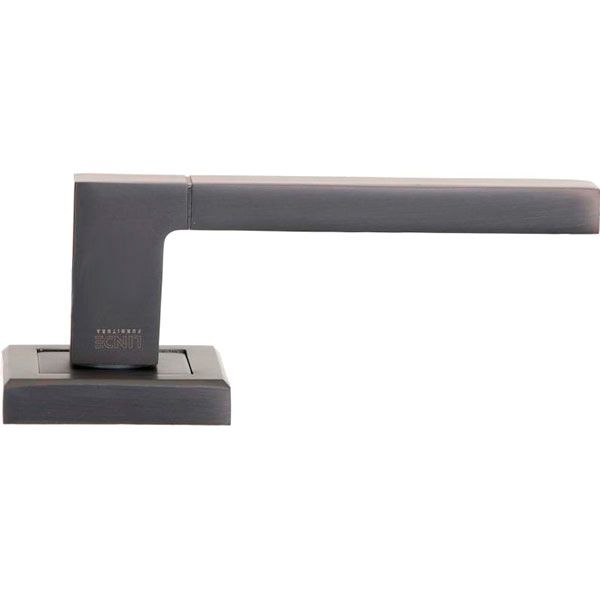 Ручка на розетке A-2004 без запирания матовый антрацит