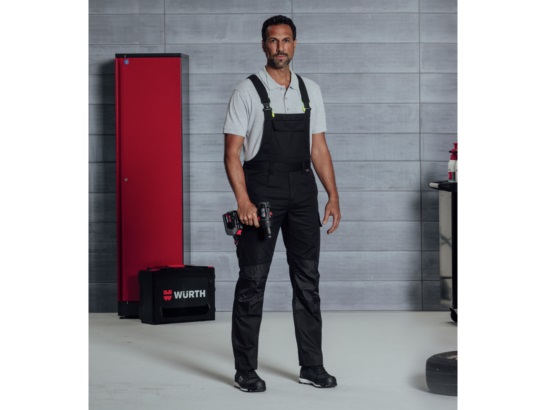 Напівкомбінезон робочий WURTH MODYF STAR CP р. XXL M404299433 чорний