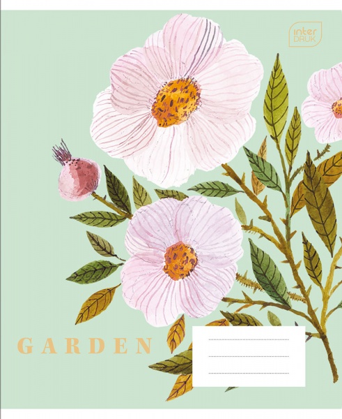 Тетрадь школьная А5 24 # BOTANIQUE InterDRUK