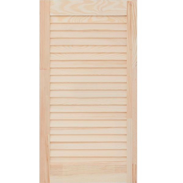 Жалюзийная дверца сосновая 690х394 мм