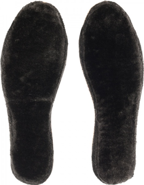 Устілки для взуття з хутром Comfort Textile Group 45 чорний