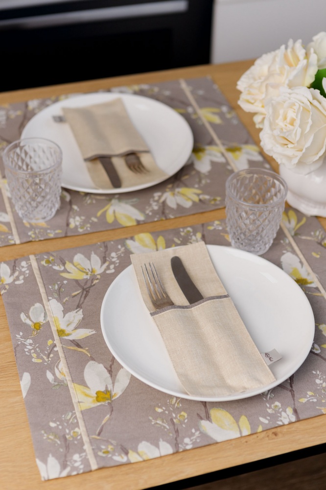 Серветка La Nuit - сет з кантом 35x45 см