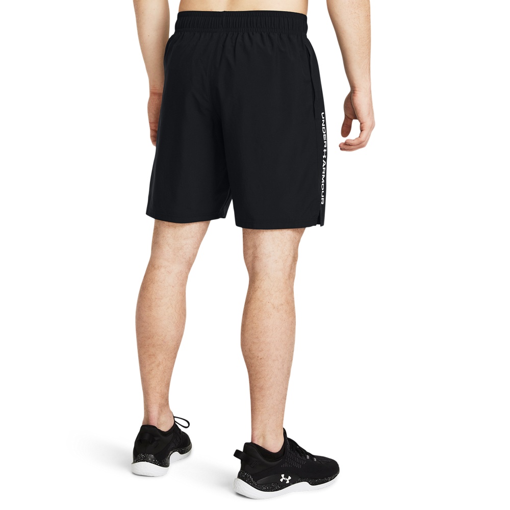 Шорти Under Armour Tech Woven Wordmark Short 1383356-001 р. L чорний