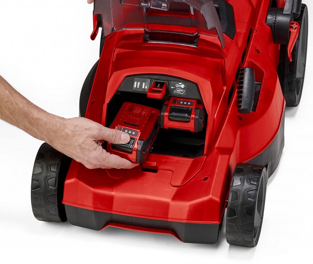 Газонокосилка аккумуляторная Einhell PXC GE-CM 36/37 Li+Ножиці акум.GC-CG 18/1 Li + 2Акб +ЗП