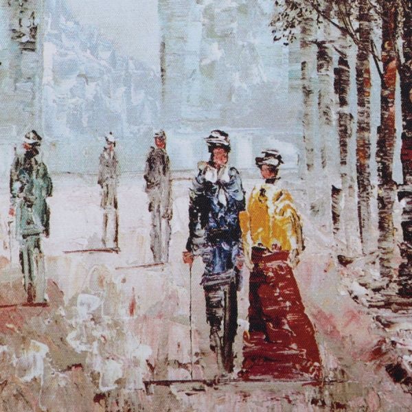 Репродукція Old Paris 1 80x80 см 