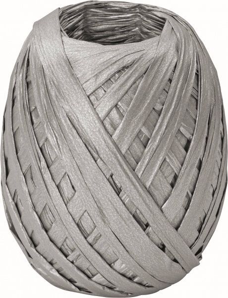 Стрічка декоративна STEWO 0,7 см 30 м сріблястий 