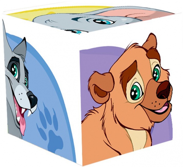 Кубики ТехноК Дикі тварини 1820