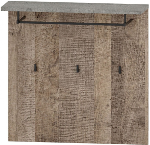 Вішалка з гачками SOKME Барі дуб гранж 