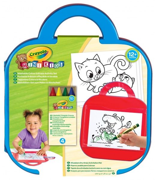 Набір для творчості Mini Kids Портативний Crayola 