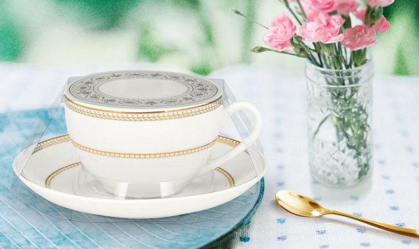 Чашка с блюдцем Slleeve 220 мл Fiora