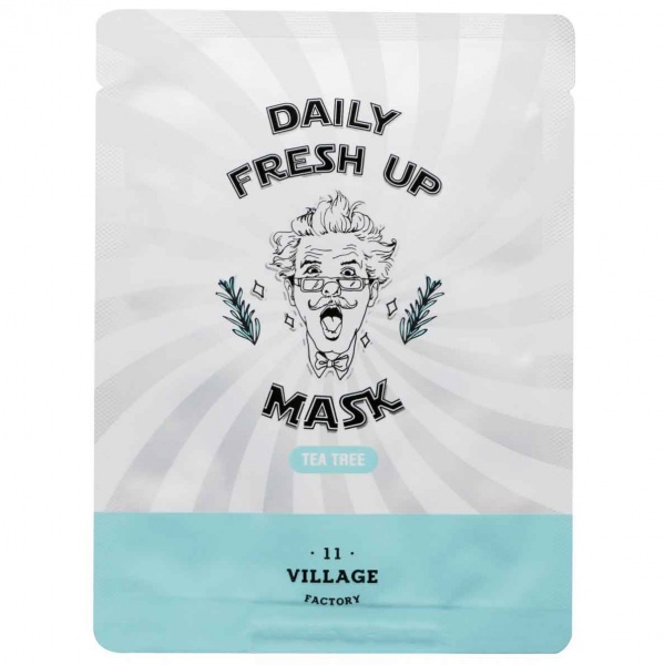 Маска тканевая для лица Village 11 Factory Чайное дерево 20 мл 1 шт.