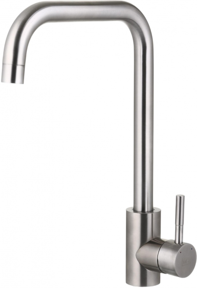 Змішувач для кухні Water House Ring Г-подібний вилив сатин