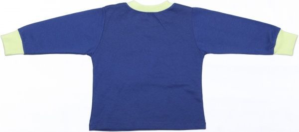 Пижама детская Фламинго р.80 синий с салатовым 109-312 