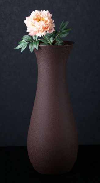 Ваза керамическая коричневая Осень Шелк 60 см Наша Кераміка