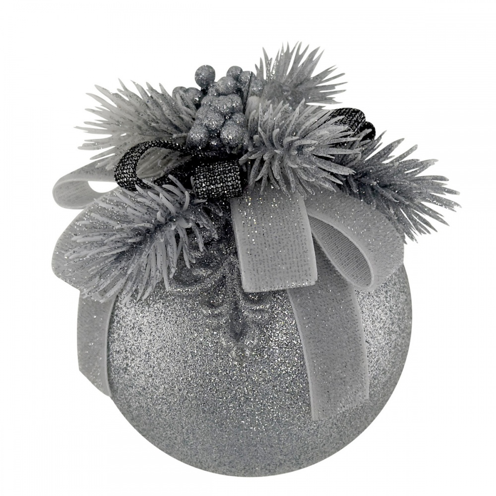 Подвеска декорированная MIS LT Шар 8 см в ассортименте