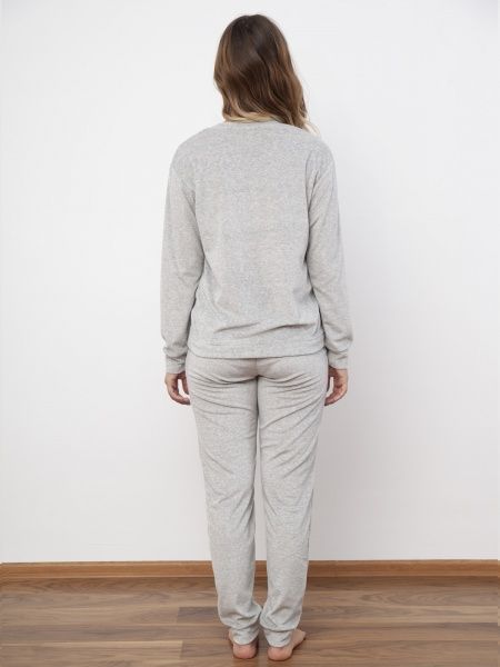 Костюм домашний женский Roksana №675/50018 р. М светло-серый 