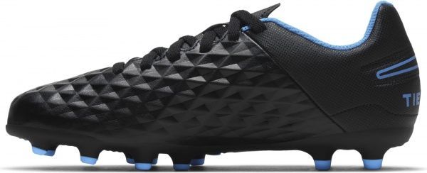 Бутси Nike Jr. Tiempo Legend 8 Club MG AT5881-090 р. US 4,5Y чорний