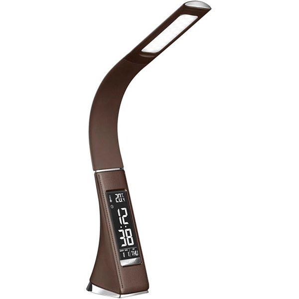 Настольная лампа офисная LedPulsar ALT-219BR LED 6 Вт коричневый 