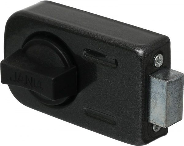 Дверний замок вхідний Jania ZN 50-60 чорний
