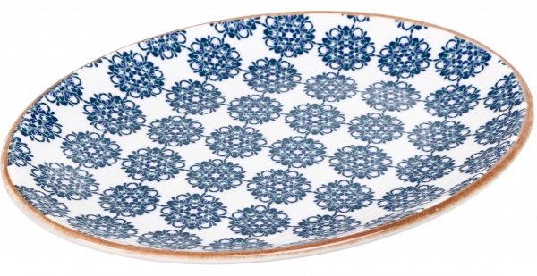 Тарілка овальна 25х19 см Moove Lotus Bonna