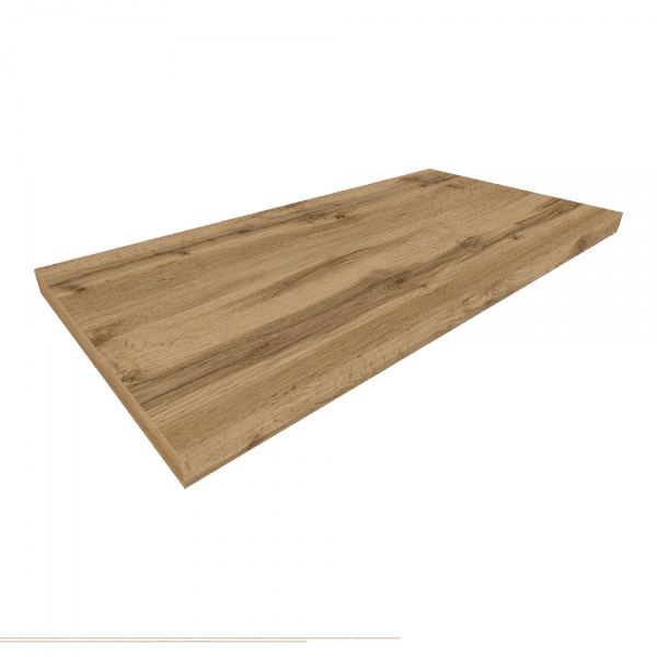 Полиця DC (стандарт) 600x16x280 мм дуб тахо 