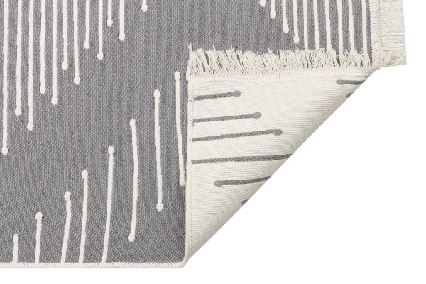 Килим Ekohali Arya AR 15 Grey 160x230 см двосторонній 