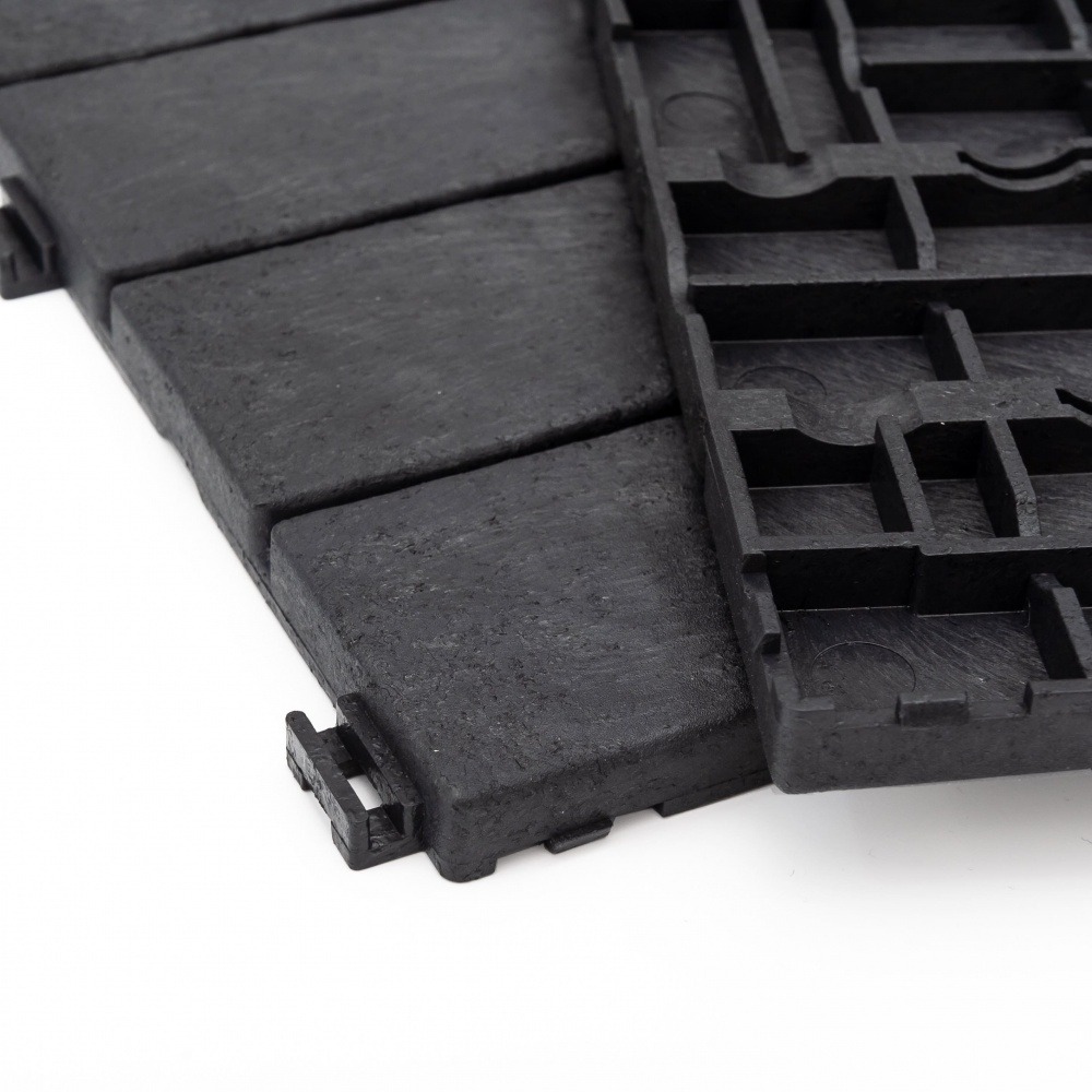 Модульне покриття MultyHome Natural Stone Графіт 30x30 cм