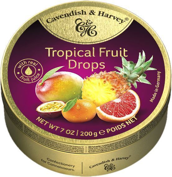 Леденцы Cavendish g Harvey Confectionery GmbH Леденцы тропические фрукты (22292237) 200 г 