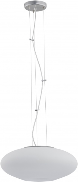 Люстра подвесная TK Lighting Gala 2x60 Вт E27 белый/серебро 911 