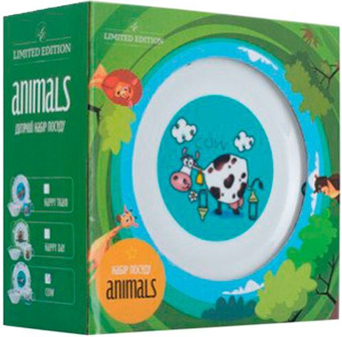 Набор детской посуды Cow 3 предмета D1215 Limited Edition